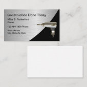 Carte De Visite Construction fraîche de soudure (Devant / Derrière)