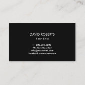 Carte De Visite Construction Handyman outil de réparation Grunge (Dos)