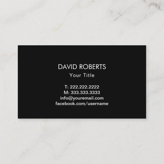 Carte De Visite Construction Handyman outil de réparation Grunge (Dos)