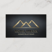 Carte De Visite Construction immobilière simple et professionnelle (Devant)