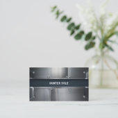 Carte De Visite Construction industrielle de métal moderne (Debout devant)