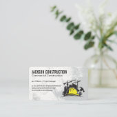 Carte De Visite Construction Logo | Commercial Properties (Debout devant)