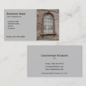 Carte De Visite Construction - maçonnerie (Devant / Derrière)