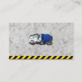 Carte De Visite Construction | Mélangeur de béton | Industriel (Dos)