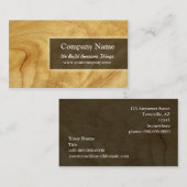 Carte De Visite construction/menuiserie (Devant / Derrière)