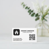 Carte De Visite Construction menuiserie menuiserie immobilier (Debout devant)