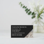 Carte De Visite Construction moderne Businesscards (Debout devant)