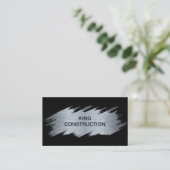 Carte De Visite Construction Moderne Cool (Debout devant)