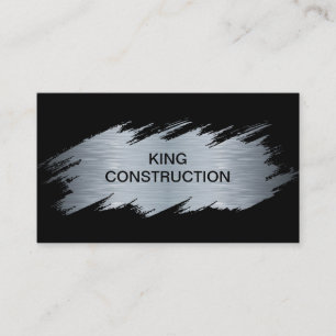 Carte De Visite Construction Moderne Cool
