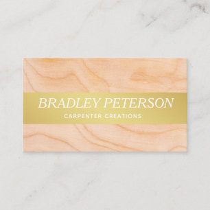 Carte De Visite Construction moderne Handman Carpenter Outils Bois