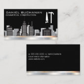 Carte De Visite Construction | Outils de marteau de scie | Citysca (Devant / Derrière)
