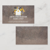 Carte De Visite Construction | Outils de réparation à domicile (Devant / Derrière)