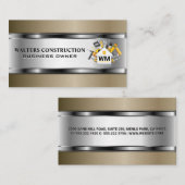 Carte De Visite Construction | Outils de réparation à domicile | L (Devant / Derrière)