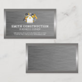 Carte De Visite Construction | Outils de réparation à domicile | T (Devant / Derrière)