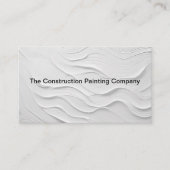 Carte De Visite Construction Painting Professional Business Cards (Devant)