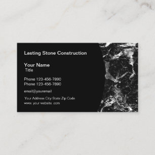 Carte De Visite Construction professionnelle