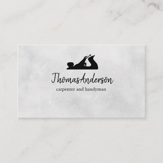 Carte De Visite Construction professionnelle et menuiserie (Devant)