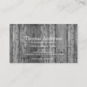 Carte De Visite Construction professionnelle et menuiserie (Dos)