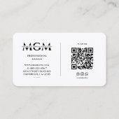 Carte De Visite Construction professionnelle Faux Or Moderne (Dos)