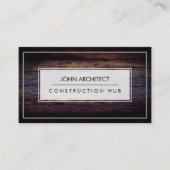 Carte De Visite Construction Professionnelle Moderne Constructeur  (Devant)