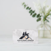 Carte De Visite Construction | Propriétés | Immobilier (Debout devant)