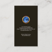 Carte De Visite Construction saisissante de constructeur de (Dos)