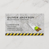 Carte De Visite Construction | scie (Devant)