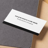 Carte De Visite Construction Simple