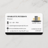 Carte De Visite Construction Simple (Devant)