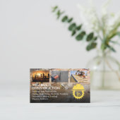 Carte De Visite Construction Site | General Contractor | Property (Debout devant)