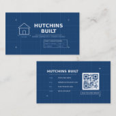 Carte De Visite Construire (Devant / Derrière)