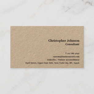 Carte De Visite Construire un modèle professionnel moderne simple