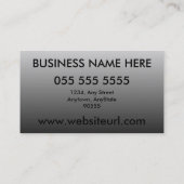 Carte De Visite Consultant (Dos)