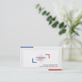 Carte de visite consultant (Debout devant)