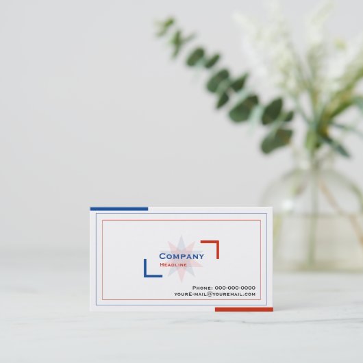Carte de visite consultant (Debout devant)