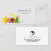 Carte De Visite Consultant Beauticienne (Devant / Derrière)