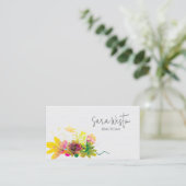 Carte De Visite Consultant Beauticienne (Debout devant)