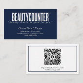 Carte de visite consultant Beautycounter (Devant / Derrière)