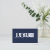 Carte de visite consultant Beautycounter (No QR) (Debout devant)