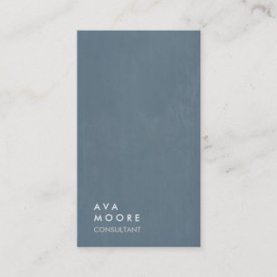 Carte De Visite Consultant créatif simple bleu clair gris tendance