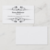 Carte De Visite Consultant décoratif (Devant / Derrière)