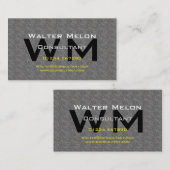 Carte De Visite Consultant Easy Generic Thrilling Accueil Créatif (Devant / Derrière)