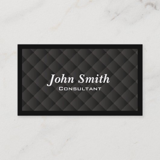 Carte de visite consultant en courtepointe diamant (Devant)