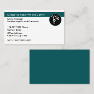 Carte De Visite Consultant en développement de centre de soins de