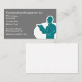 Carte De Visite Consultant en gestion de la construction (Devant / Derrière)