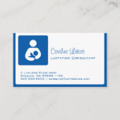 Carte De Visite Consultant en lactation (Devant)