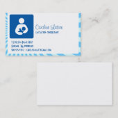 Carte De Visite Consultant en lactation (Devant / Derrière)