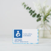Carte De Visite Consultant en lactation (Debout devant)