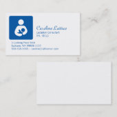 Carte De Visite Consultant en lactation (Devant / Derrière)