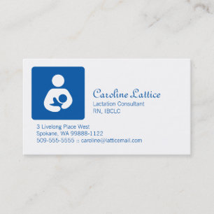 Carte De Visite Consultant en lactation